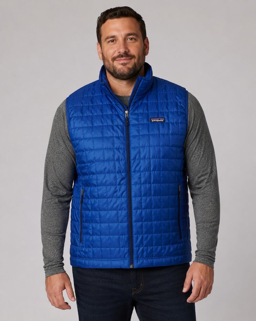 Patagonia Nano Puff Vest Men’s XXL Blue Quilted Insulated 52" Chest